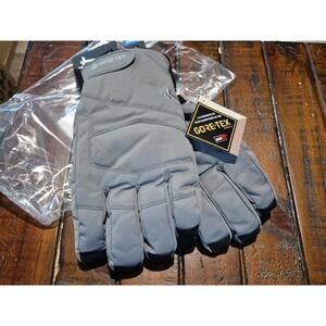 Goretex Kombi Insulated Ski Gloves Winter Gray Womens XL NOS NWT Gunmetal 2/3660
